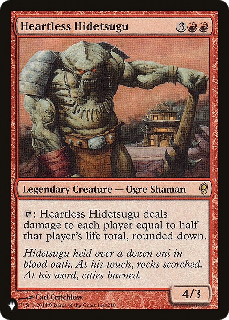 Heartless Hidetsugu [LIST - 144/210]