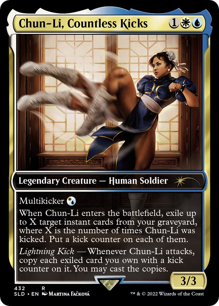 Chun-Li, Countless Kicks [SLD - 432]
