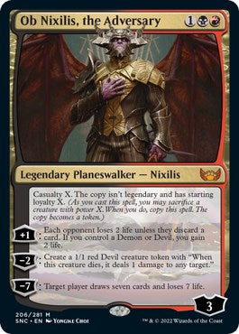 Ob Nixilis, the Adversary [SNC - 206]