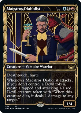 Maestros Diabolist (Gilded Foil) [SNC - 383]