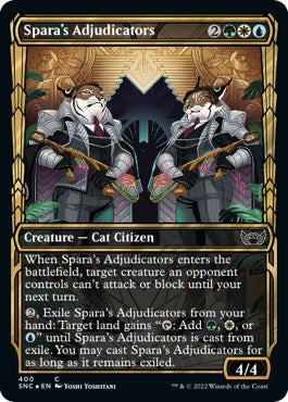 Spara's Adjudicators (Gilded Foil) [SNC - 400]