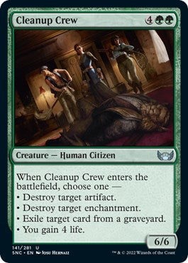 Cleanup Crew [SNC - 141]