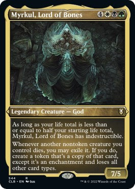 Myrkul, Lord of Bones (Foil Etched) [CLB - 544]