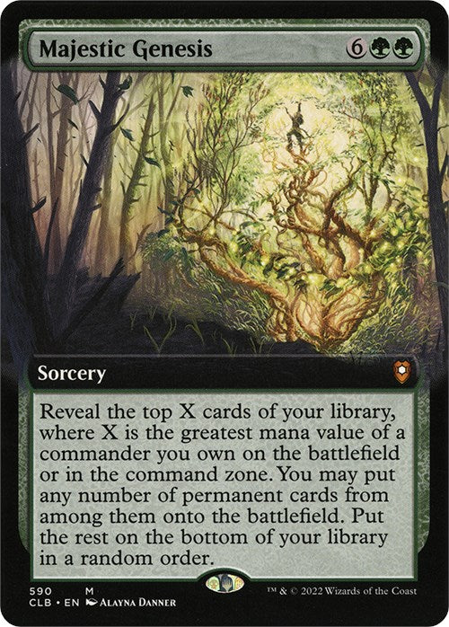 Majestic Genesis (Extended Art) [CLB - 590]