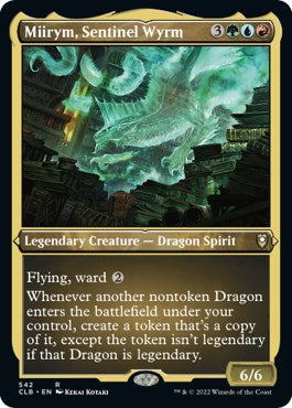 Miirym, Sentinel Wyrm (Foil Etched) [CLB - 542]