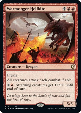 Warmonger Hellkite [CLB - 814]