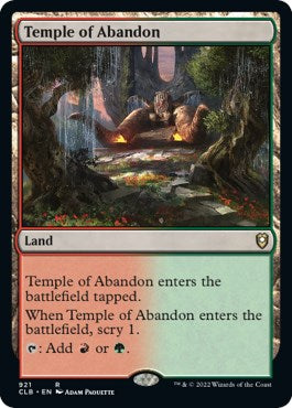 Temple of Abandon [CLB - 921]