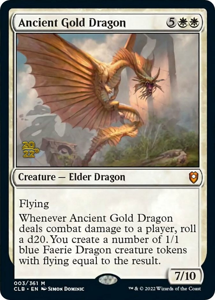 Ancient Gold Dragon [PRE - 3]