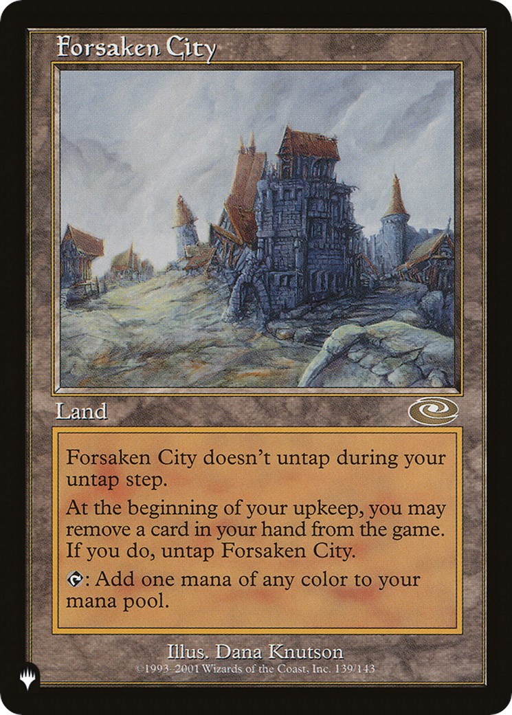 Forsaken City [LIST - 139/143]