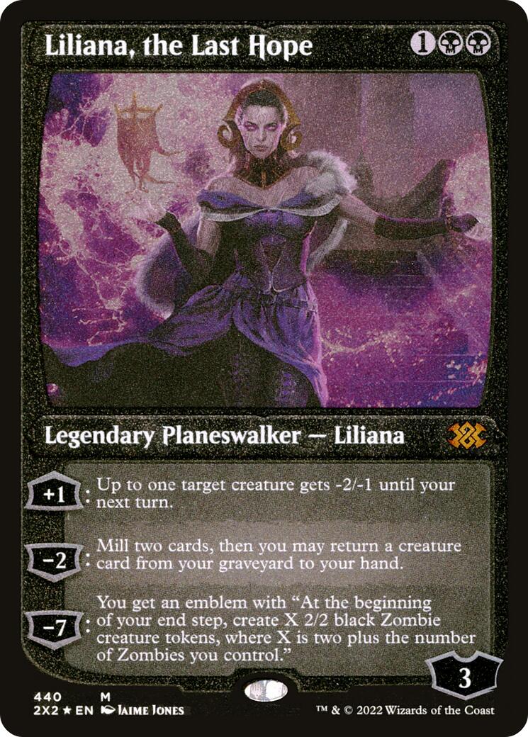 Liliana, the Last Hope (Foil Etched) [2X2 - 440]