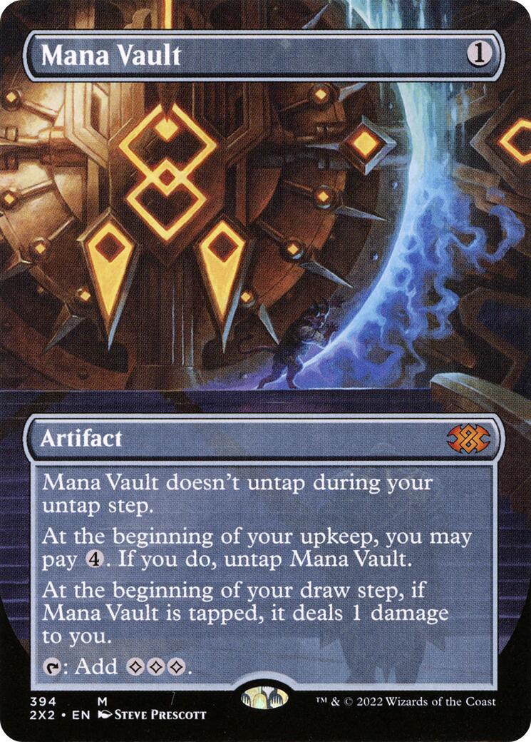 Mana Vault (Borderless) [2X2 - 394]