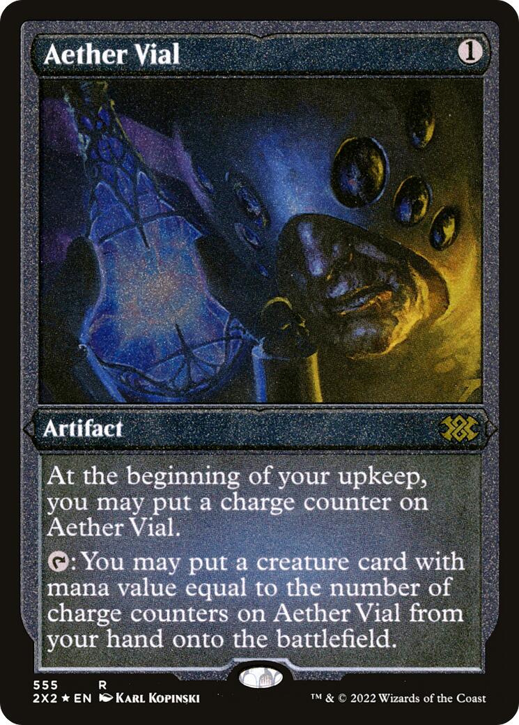 Aether Vial (Foil Etched) [2X2 - 555]