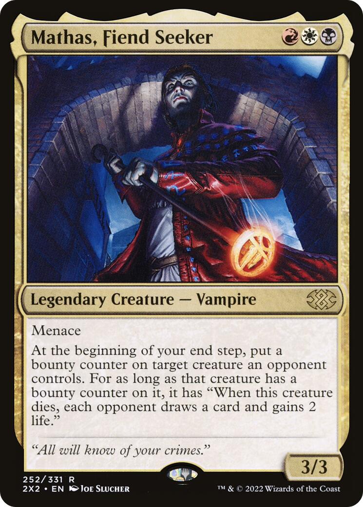 Mathas, Fiend Seeker [2X2 - 252]
