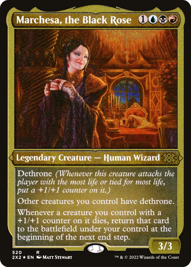 Marchesa, the Black Rose (Foil Etched)