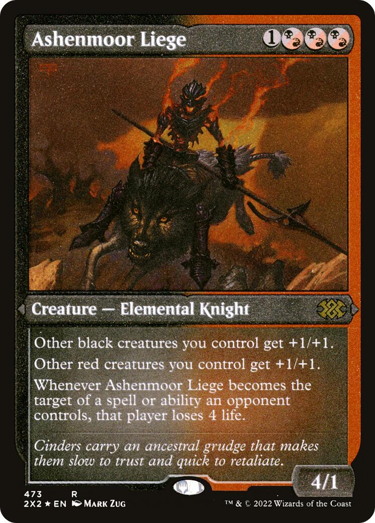 Ashenmoor Liege (Foil Etched) [2X2 - 473]