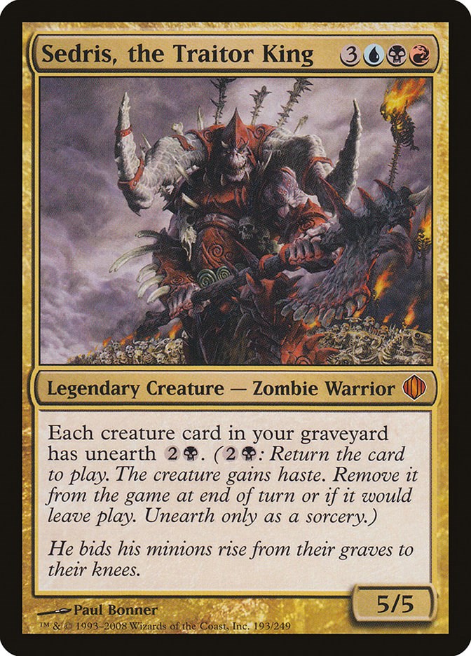 Sedris, the Traitor King [ALA - 193]