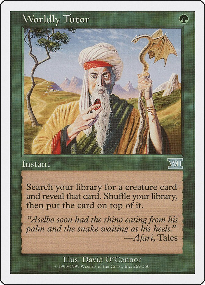 Worldly Tutor [6ED - 269]