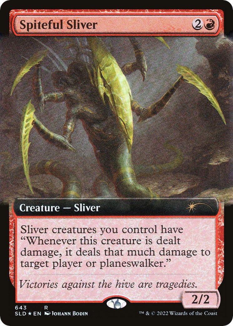 Spiteful Sliver (Extended Art) [SLD - 643]