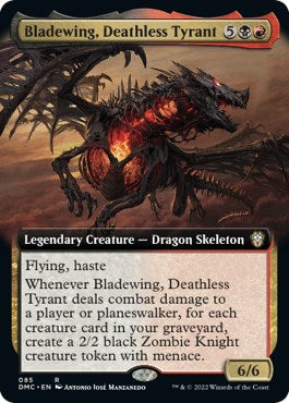 Bladewing, Deathless Tyrant (Extended Art) [DMC - 85]