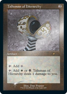Talisman of Hierarchy (Retro Frame) (Foil Etched) [SLD - 1057]