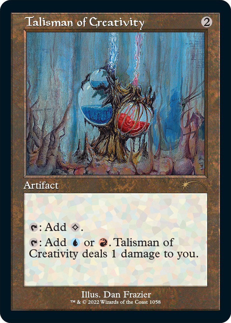 Talisman of Creativity (Retro Frame) [SLD - 1058]