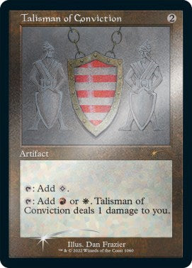 Talisman of Conviction (Retro Frame) (Foil Etched) [SLD - 1060]