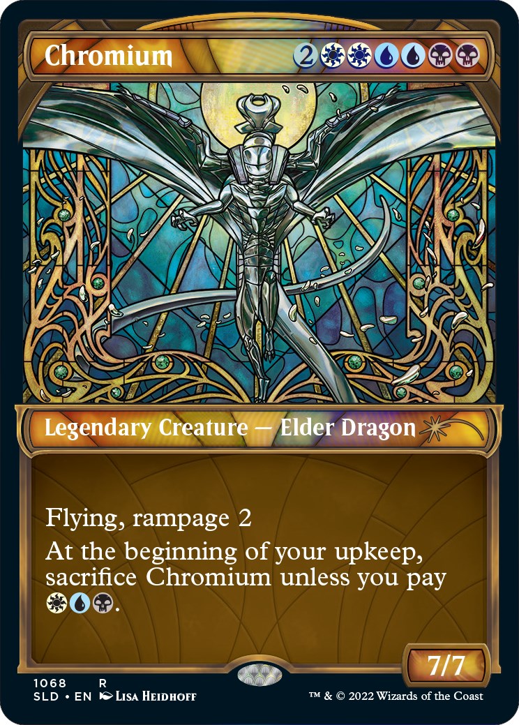 Chromium (Stained Glass) (Textured Foil) [SLD - 1068]