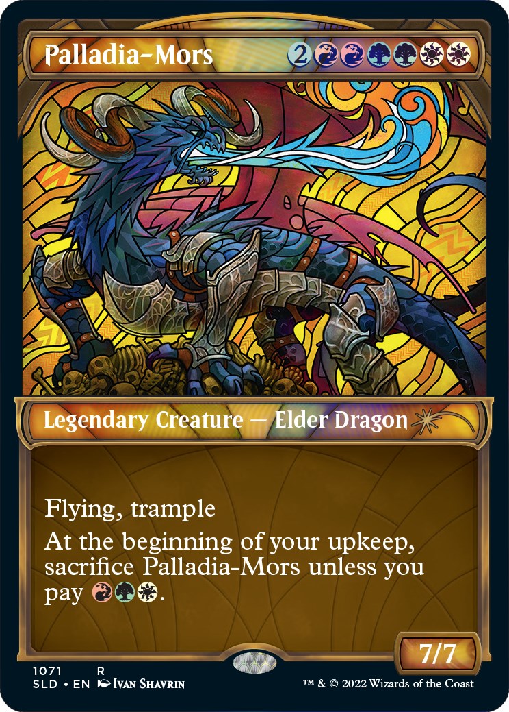 Palladia-Mors (Stained Glass) (Textured Foil) [SLD - 1071]