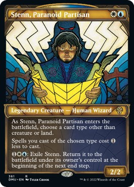 Stenn, Paranoid Partisan (Textured Foil) [DMU - 361]