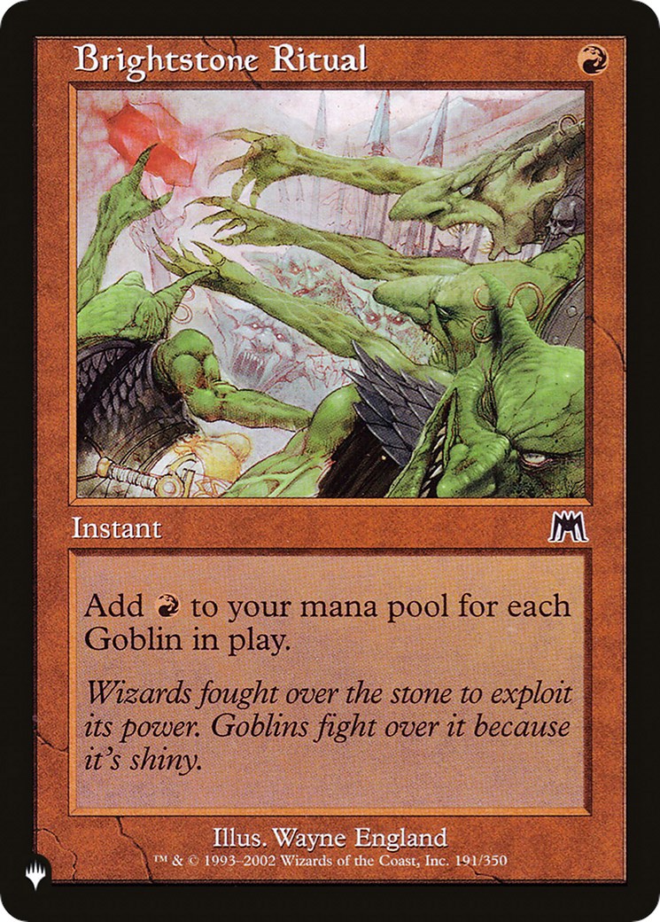 Brightstone Ritual [LIST - 191/350]