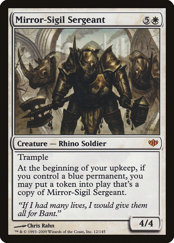 Mirror-Sigil Sergeant [CON - 12]