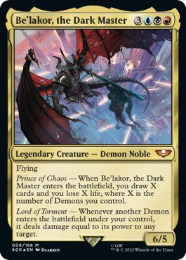 Be'lakor, the Dark Master (Surge Foil) [40K - 6]