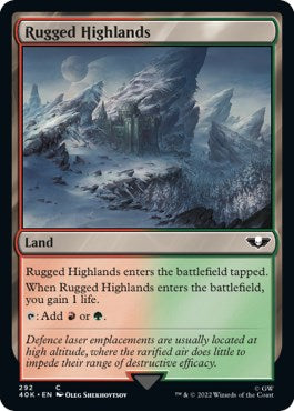 Rugged Highlands (Surge Foil) [40K - 292]