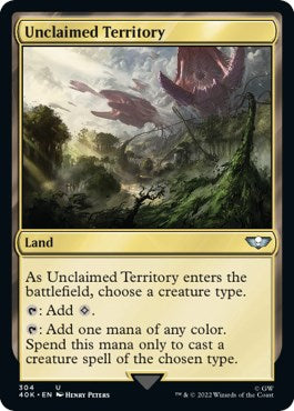 Unclaimed Territory (Surge Foil) [40K - 304]