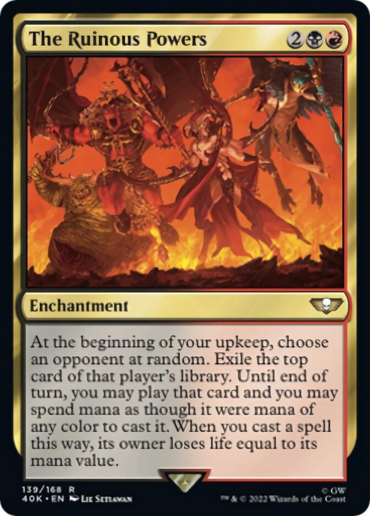 The Ruinous Powers (Surge Foil) [40K - 139]