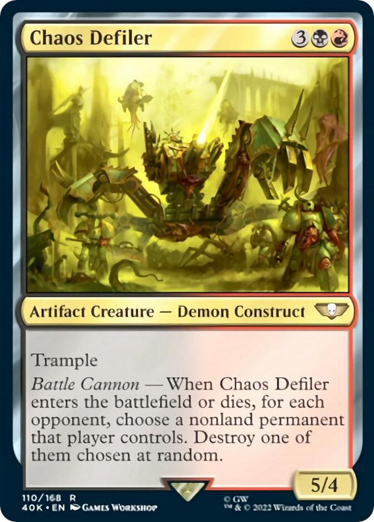 Chaos Defiler [40K - 110]