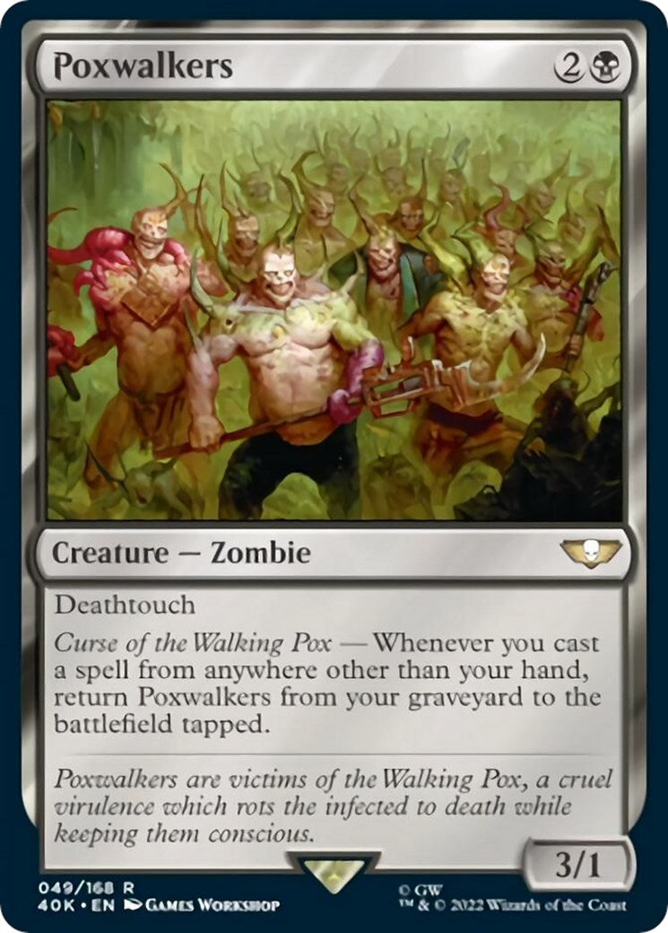 Poxwalkers (Surge Foil) [40K - 49]