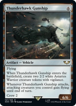 Thunderhawk Gunship (Surge Foil) [40K - 167]