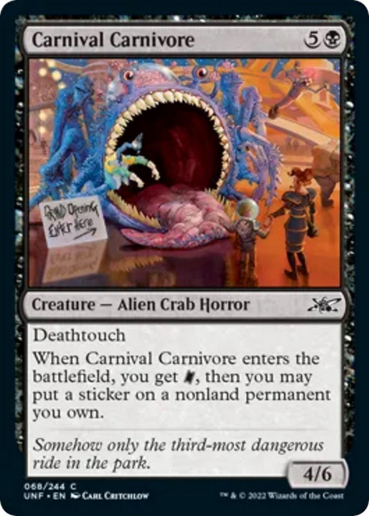 Carnival Carnivore [UNF - 68]