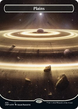Plains (491) (Borderless) (Galaxy Foil) [UNF - 491]