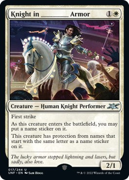 Knight in _______ Armor [UNF - 17]