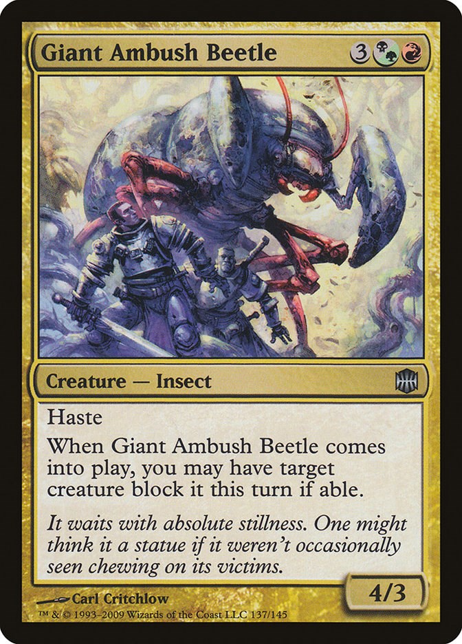 Giant Ambush Beetle [ARB - 137]
