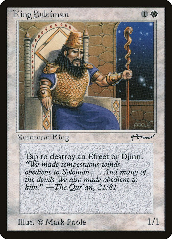 King Suleiman [ARN - N/A]