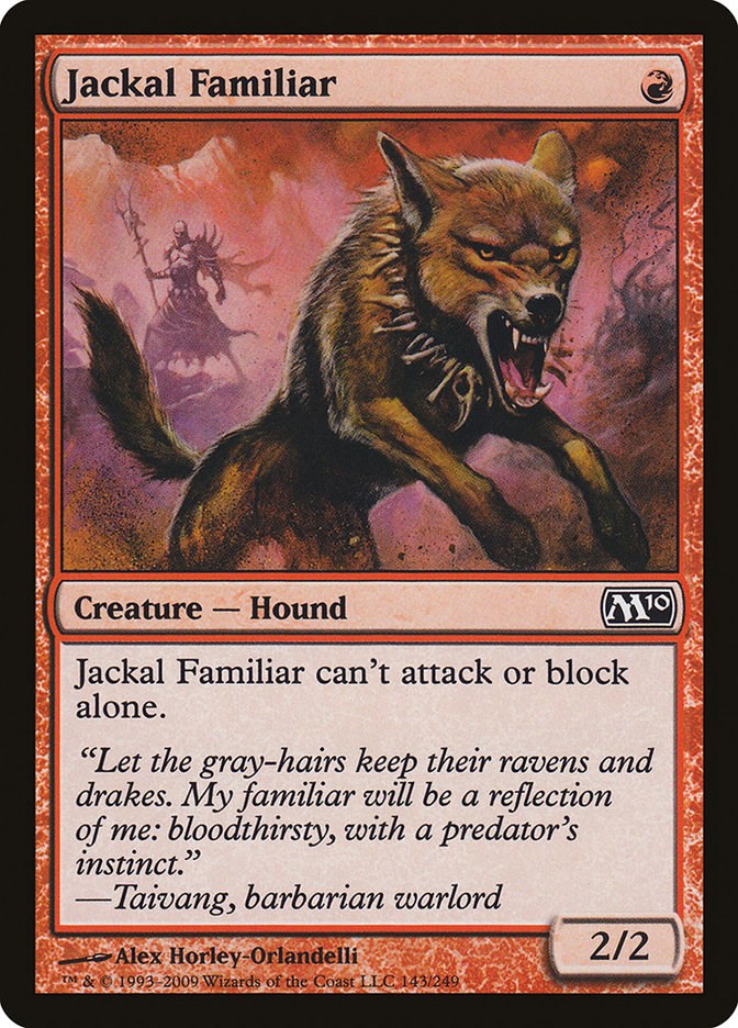 Jackal Familiar [M10 - 143]
