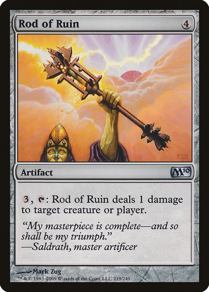 Rod of Ruin [M10 - 219]