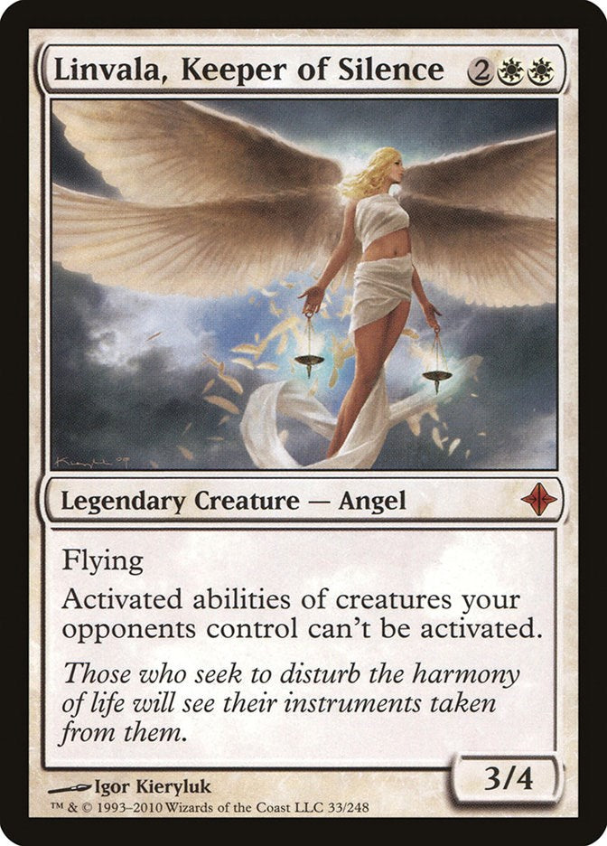 Linvala, Keeper of Silence [ROE - 33]