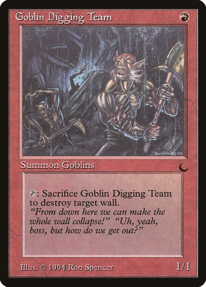 Goblin Digging Team [DRK - N/A]