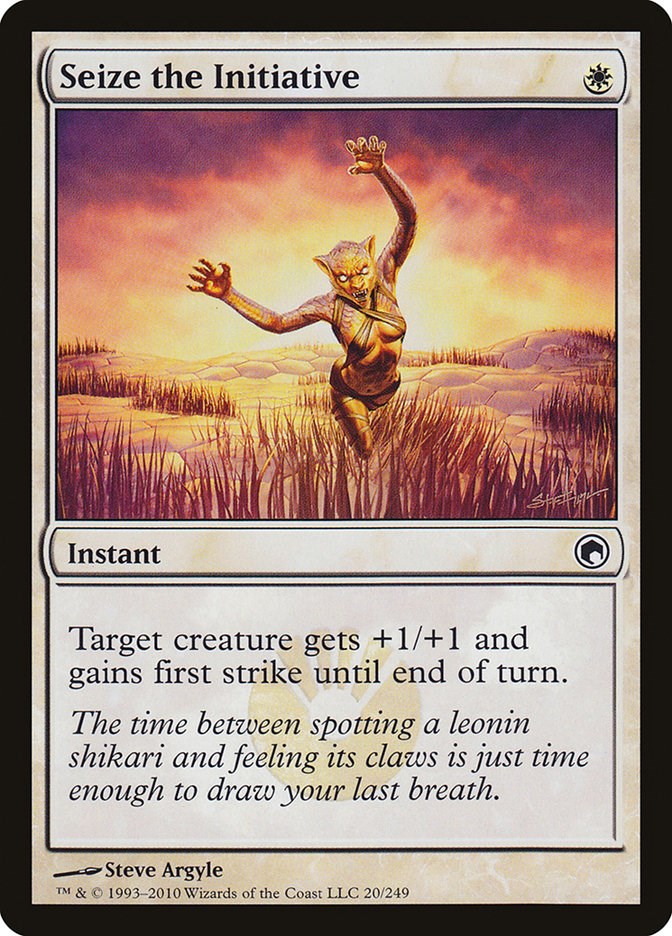 Seize the Initiative [SOM - 20]