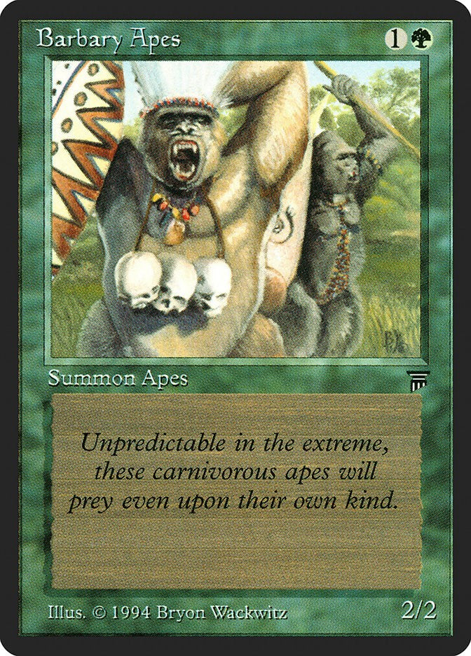 Barbary Apes [LEG - N/A]