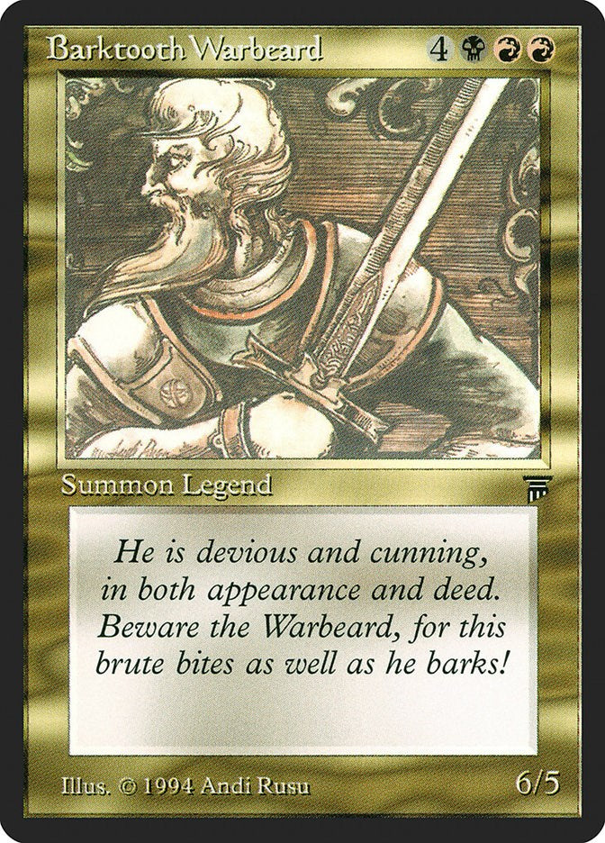 Barktooth Warbeard [LEG - N/A]